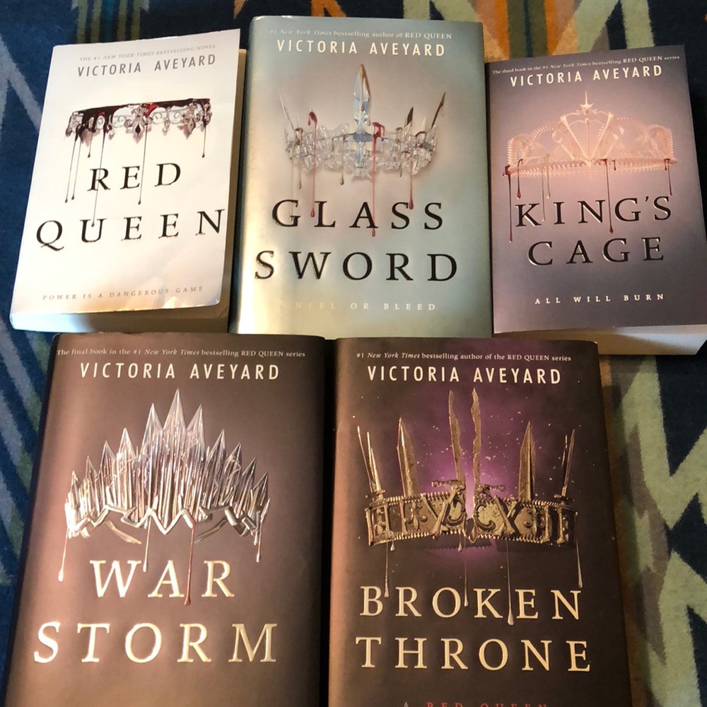 Red Queen Series by Victoria Aveyard.
